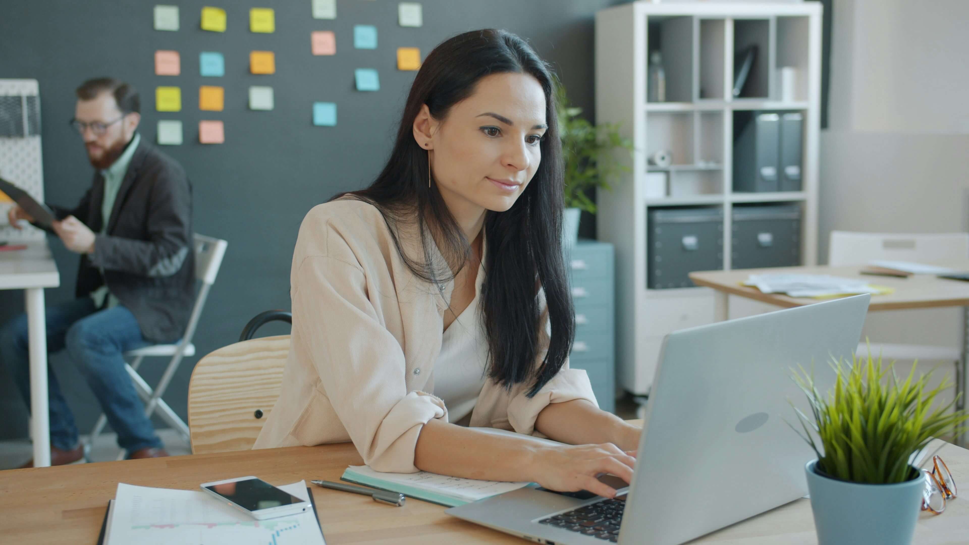 Digital workspace showing software tools used for productivity and collaboration
